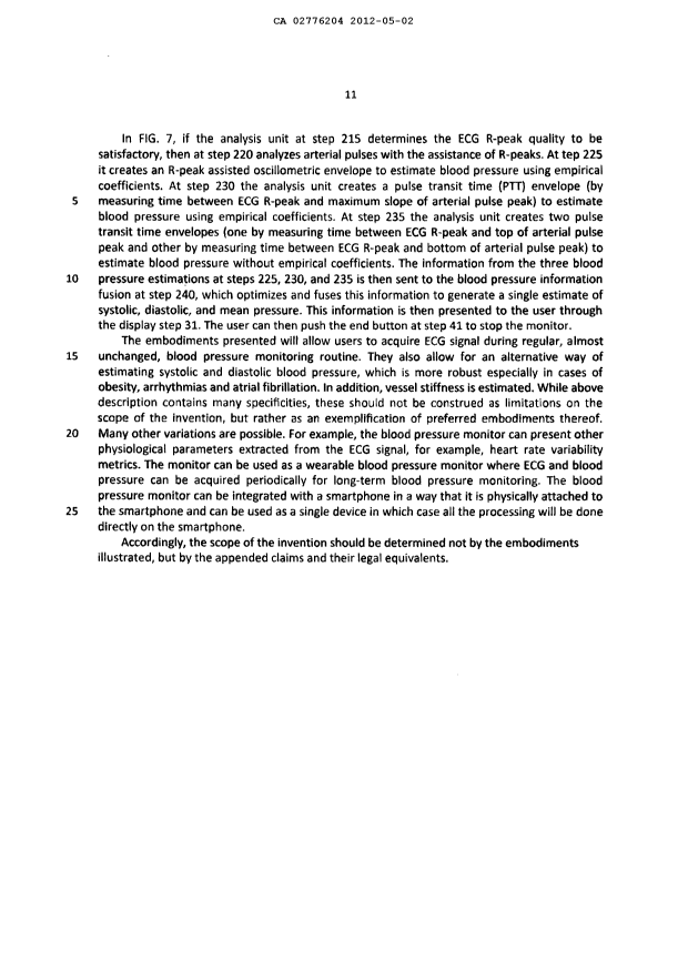 Canadian Patent Document 2776204. Description 20120502. Image 11 of 11
