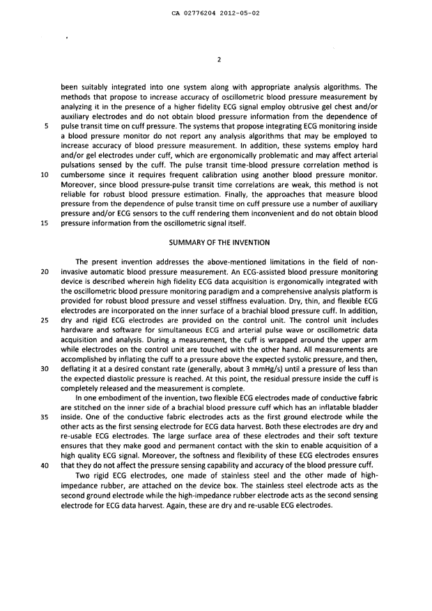 Canadian Patent Document 2776204. Description 20120502. Image 2 of 11